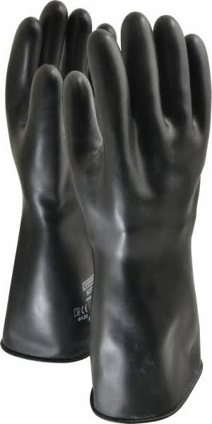 Butyl Chemical Resistant Gloves, Size L (9) M81480