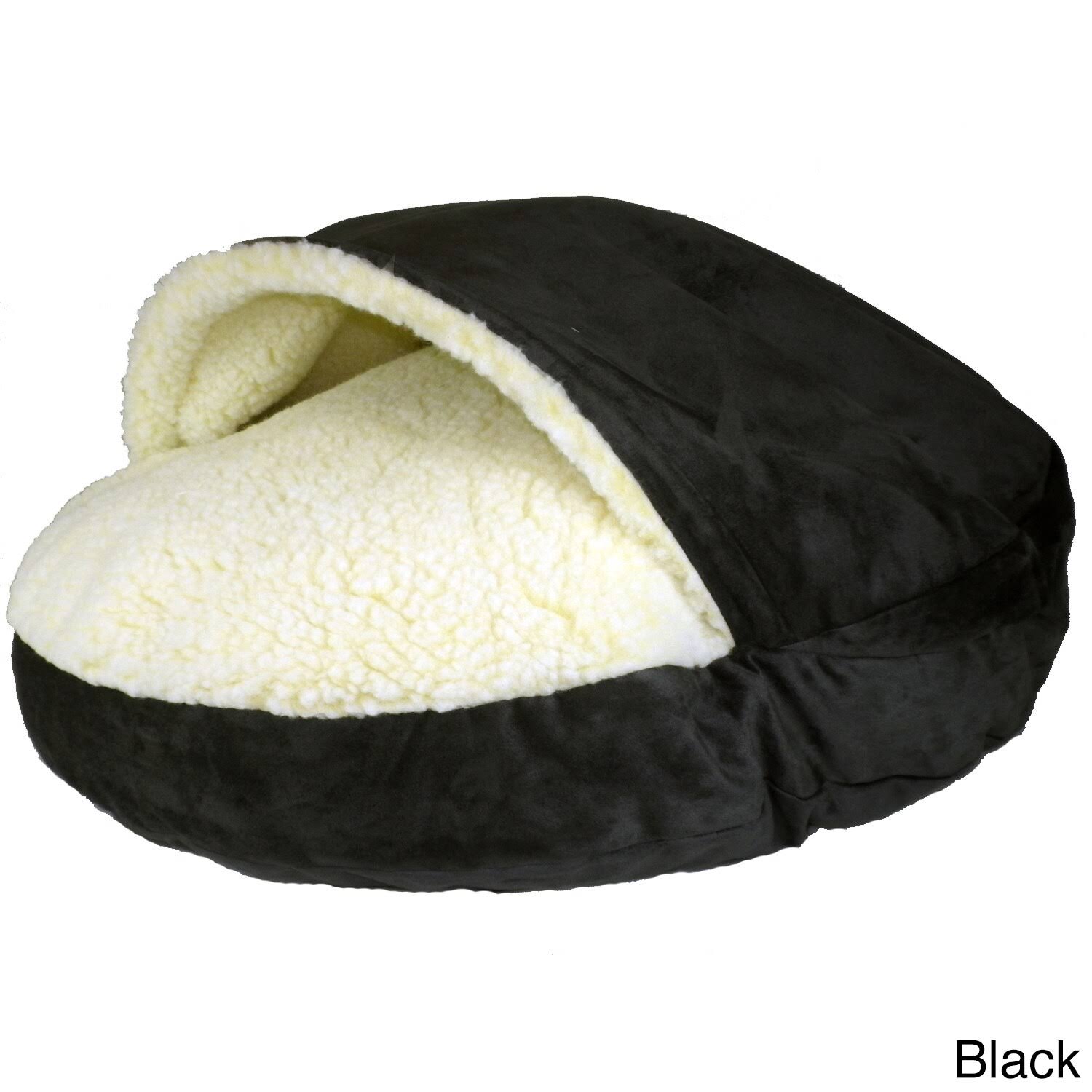 Olive Cozy Cave Pet Bed D5228