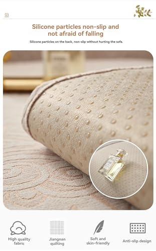 Chenille Non-Slip 3 Seater Sofa Cover T161