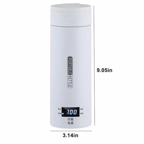 500 Ml White Portable Electric Kettle Y997
