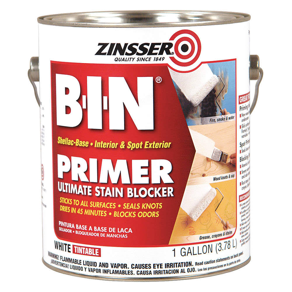 White Shellac Primer 1 Gallon Can A32825