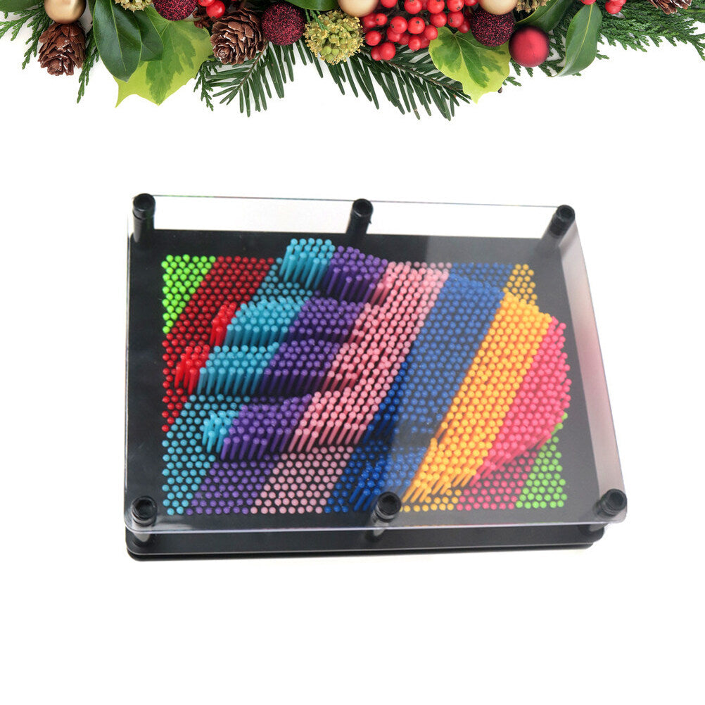 Colorful Plastic Pin Art Toy R39473