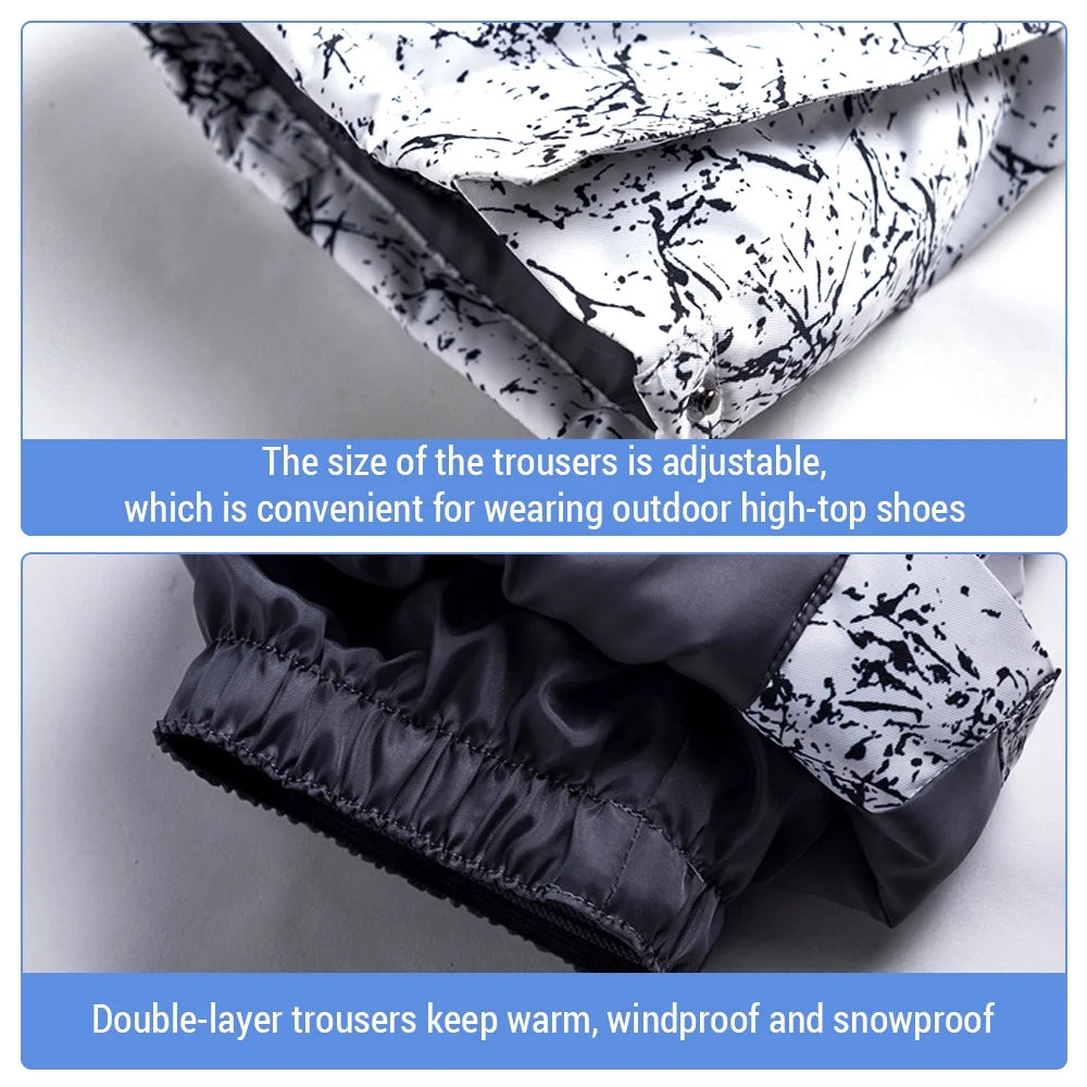 Waterproof Warm Ski Pants for Kids J404
