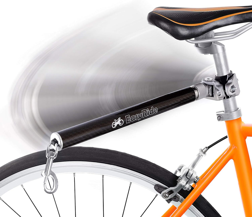 180° Rotating Dog Bike Leash with Shock Absorbers and Quick Attach Mechanism E2635