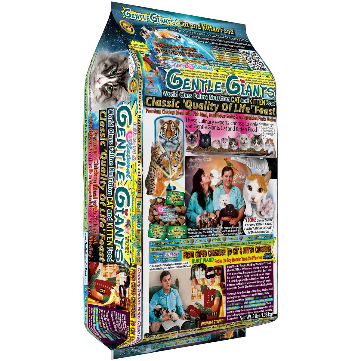 Chicken & Fish Dry Cat Food M296