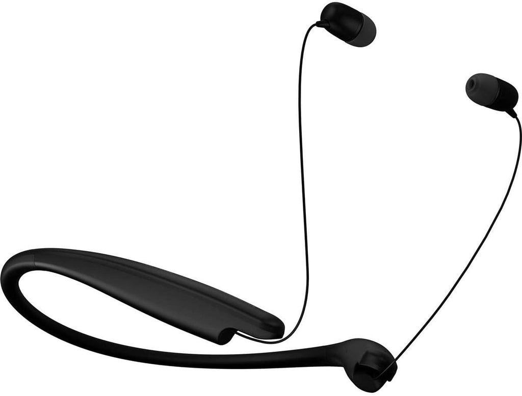 Black Bluetooth Wireless Stereo Neckband Earbuds J814