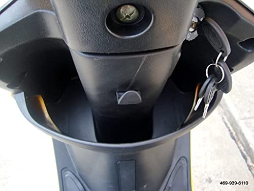 Upgraded Street Moped 49cc/50cc Gas Fully Automatic Scooter with Rear Storage Trunk (RED) W46570