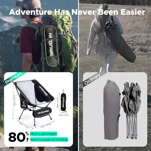 Compact Ultralight Camping Chair with Carry Bag K76236