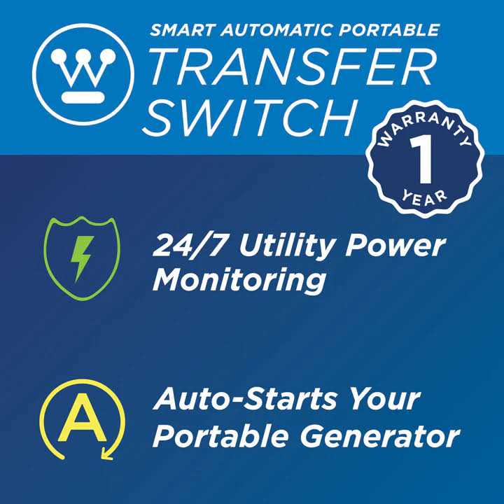 120V 20-Amp Portable Automatic Transfer Switch U1818