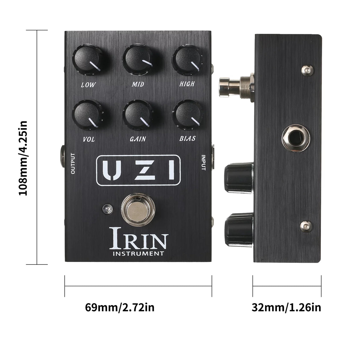 Guitar Heavy Distortion Effect Simulator Cabinet Simulator Effector Pedal P7753