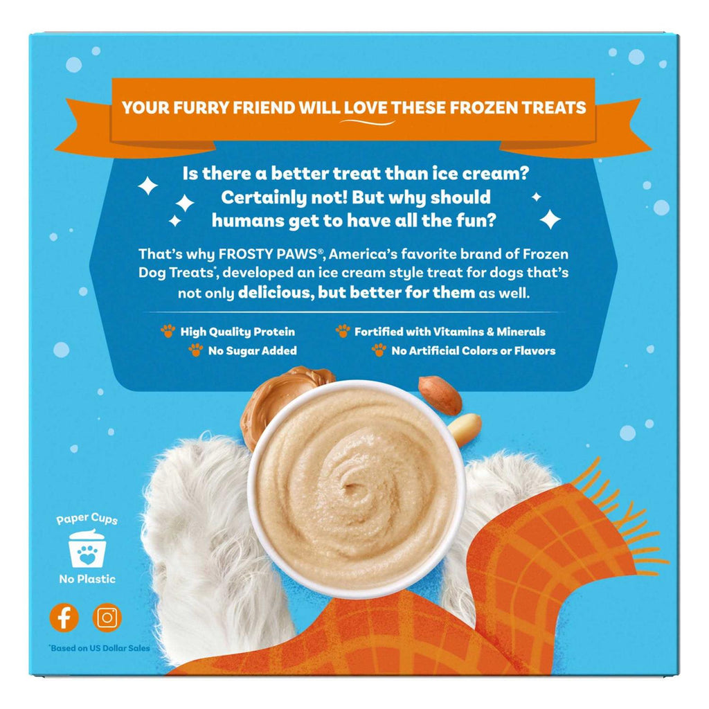 Peanut Butter Frozen Dog Treats T5918