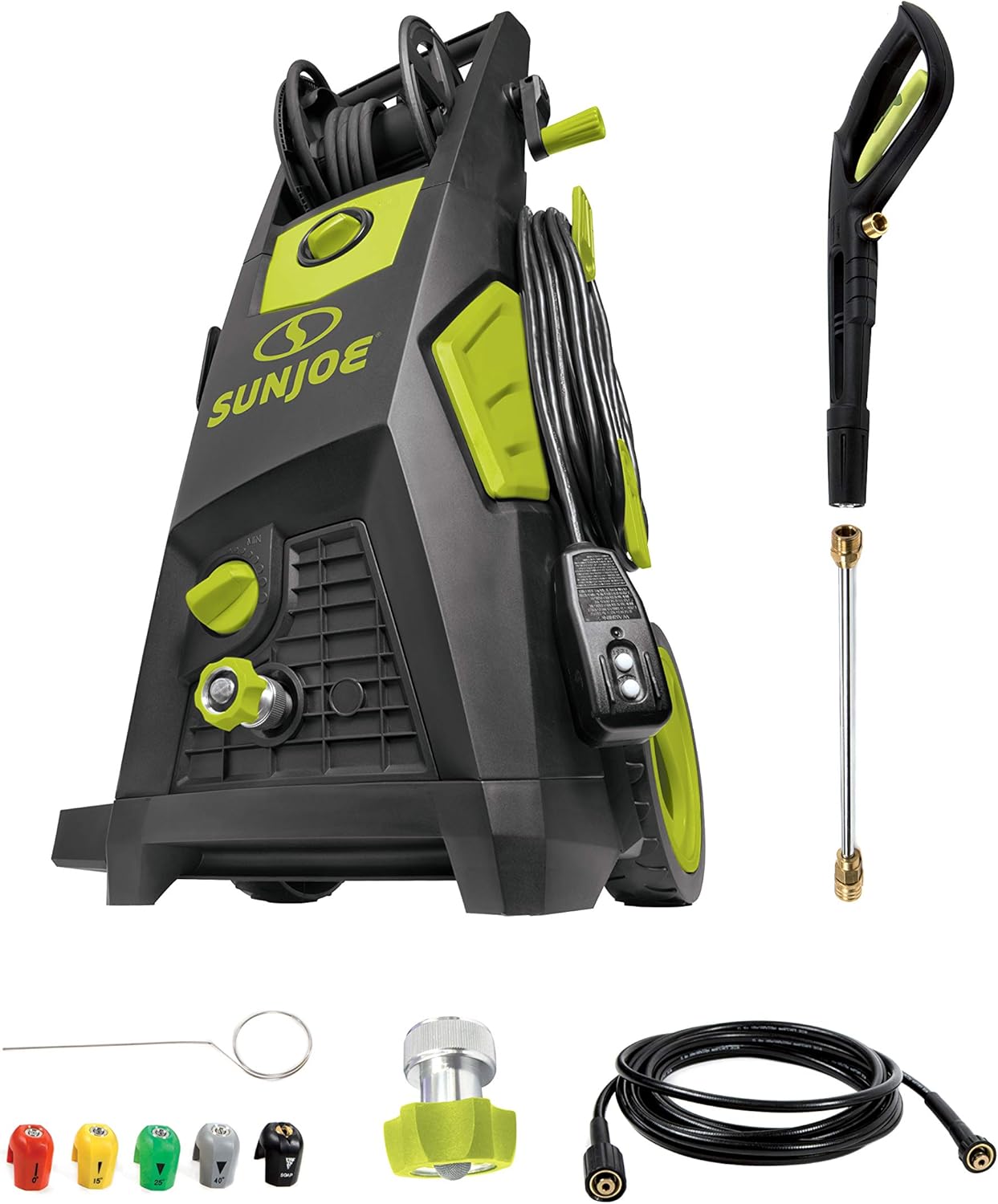 2350-PSI 1.8-GPM Brushless Induction Electric Pressure Washer with 5-Quick Connect Nozzles C843646