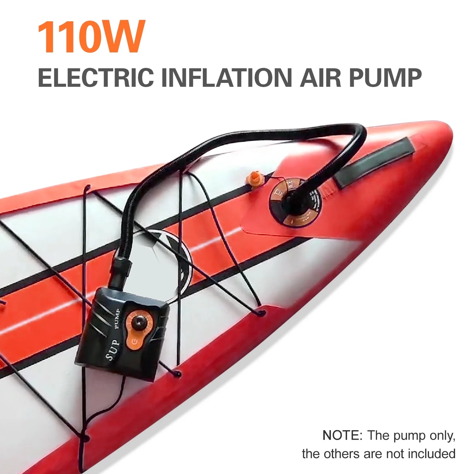 16PSI Electric Inflation Air Pump with 6PCS Nozzles S60566