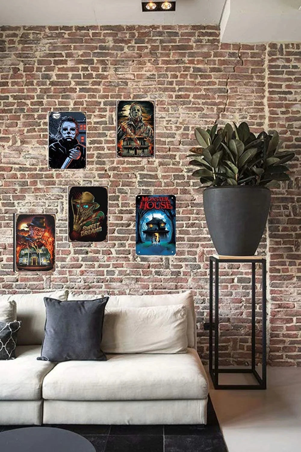 Vintage Retro Metal Tin Sign Wall Art E572422