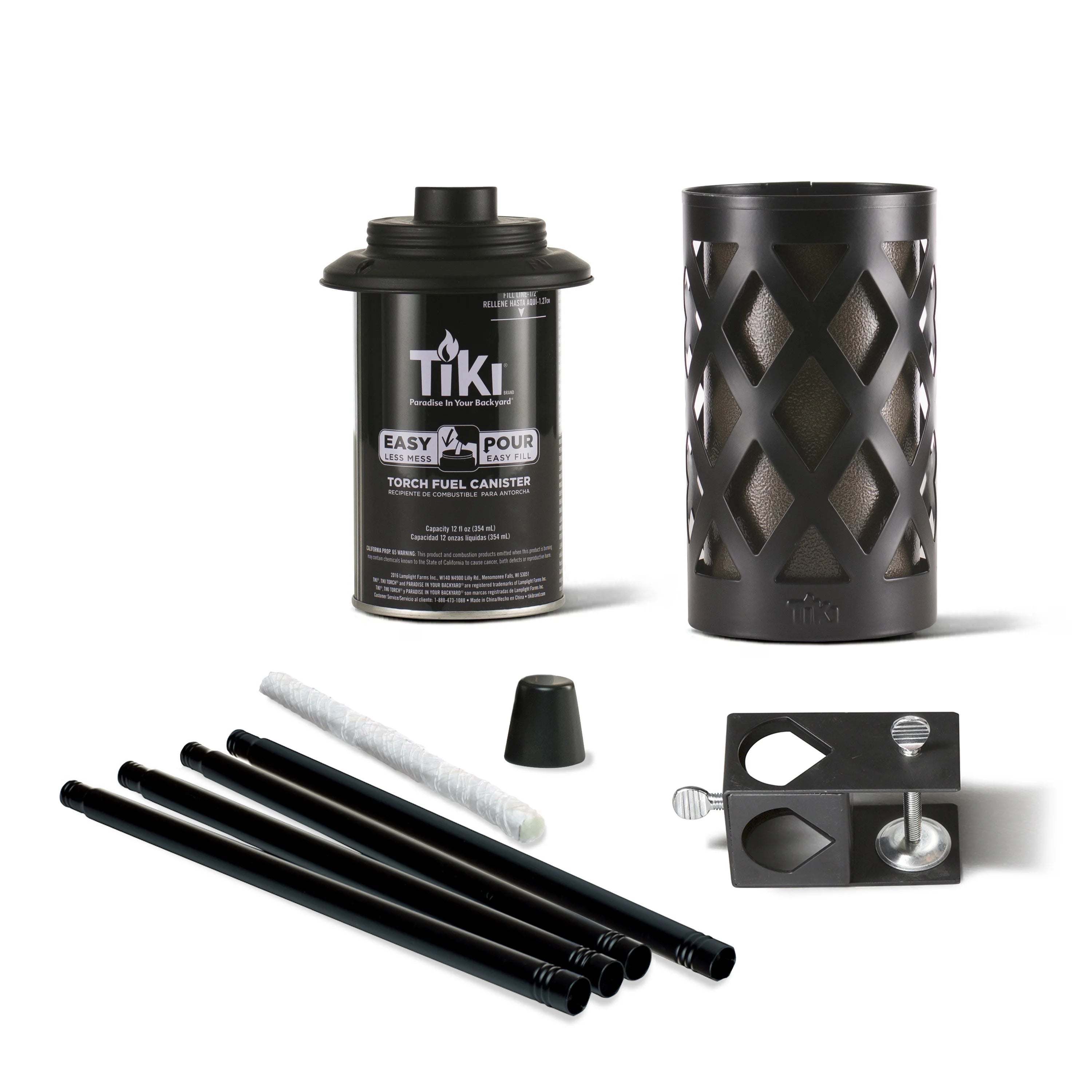 Bronze Metal Torch C14003