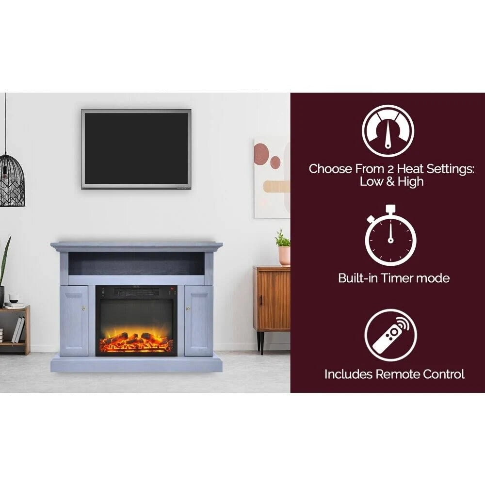 47 in. Electric Fireplace with Entertainment Stand F925