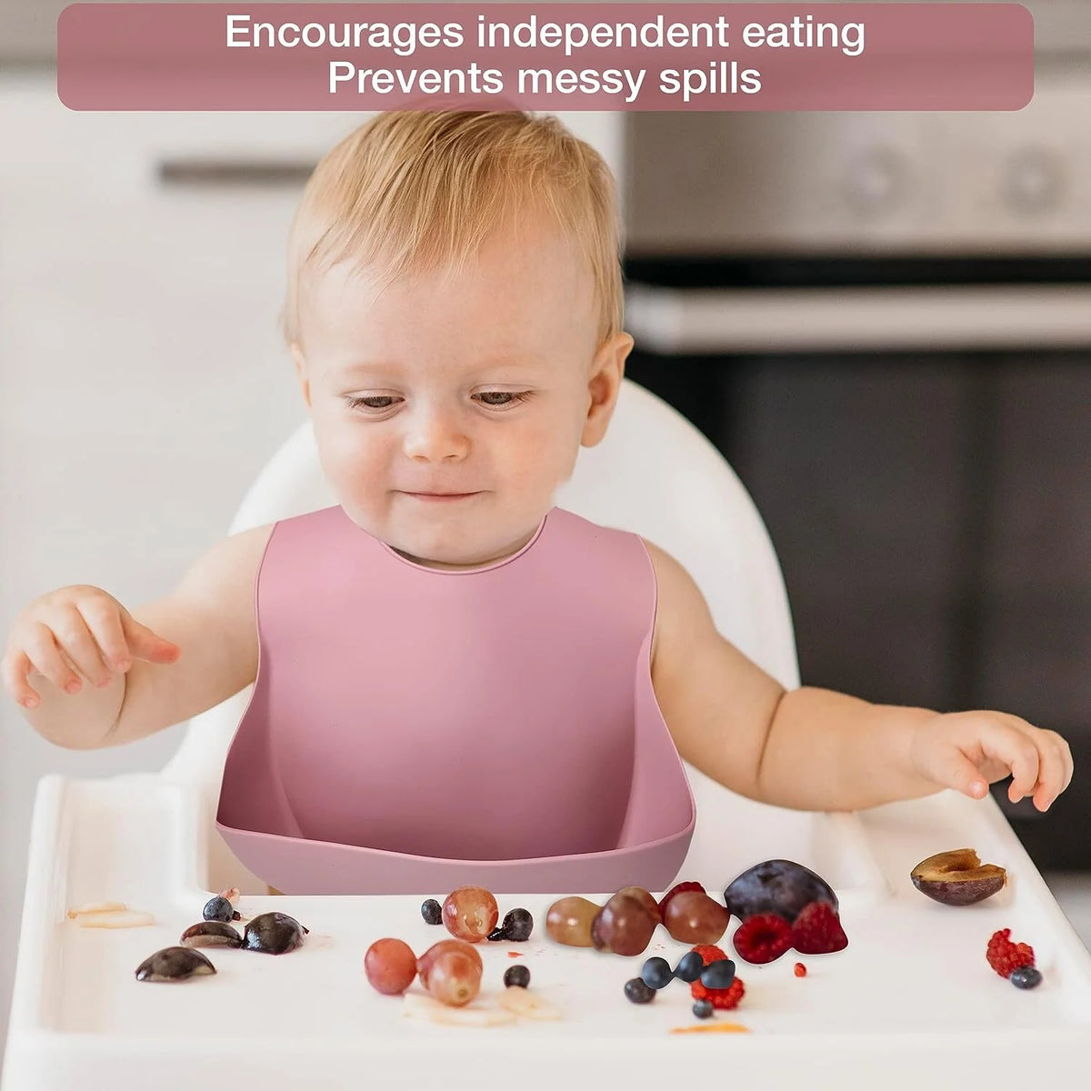 9 Pack Silicone Baby Feeding Set with Sippy Cup and Utensils M1510