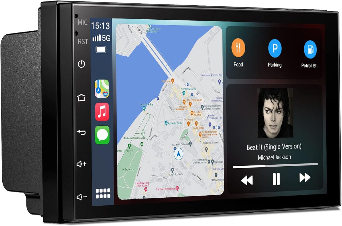 7 Inch Double Din Car Stereo with Backup Camera T3694