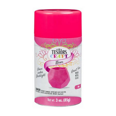 Neon Pink 3 Ounce Craft Spray Paint K58850