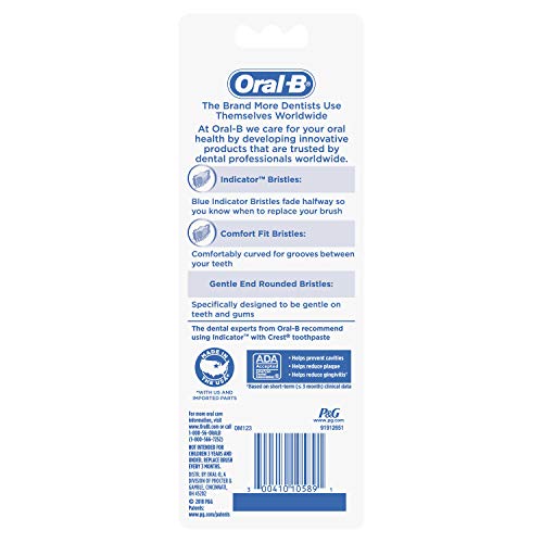 Medium Toothbrushes, 4 Count B338