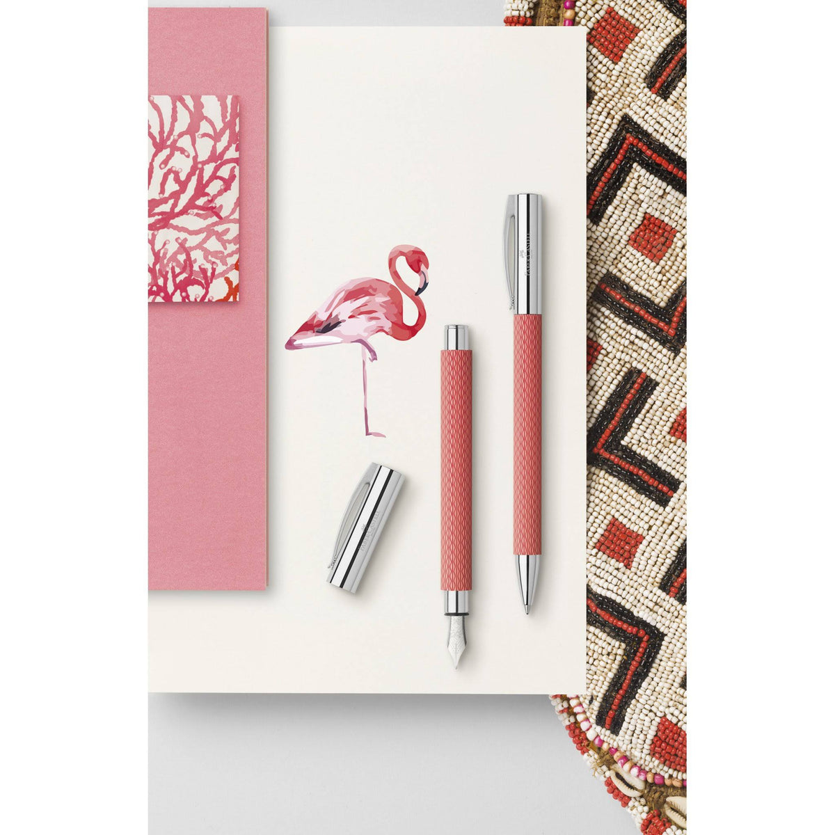 Ambition Ballpoint Pen OpArt Flamingo N3346