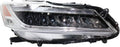 Passenger Side LED Headlight Assembly for Honda Accord Sedan E81925