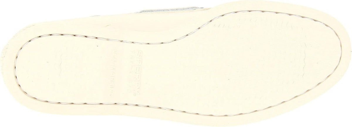 White 2-Eye Boat Shoe N969
