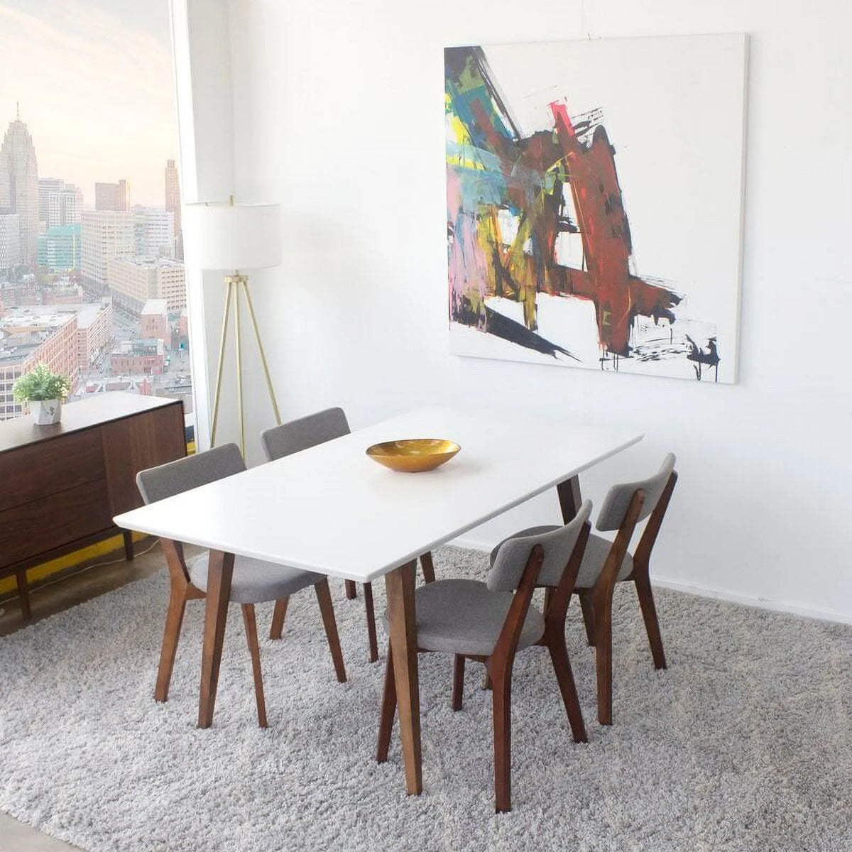 White Top Dining Table U53977