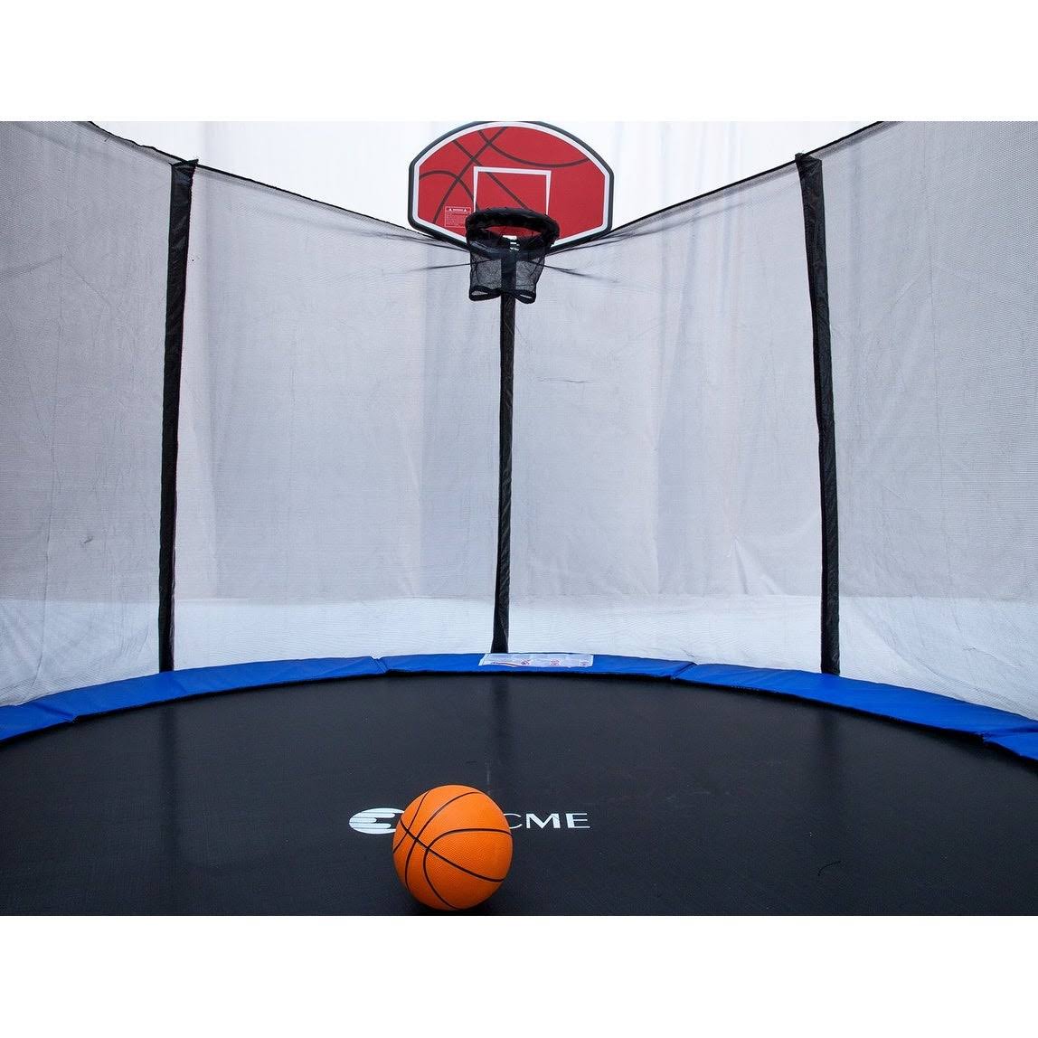 13ft Round Trampoline with Basketball Hoop Safety Enclosure Pad Ladder K3994