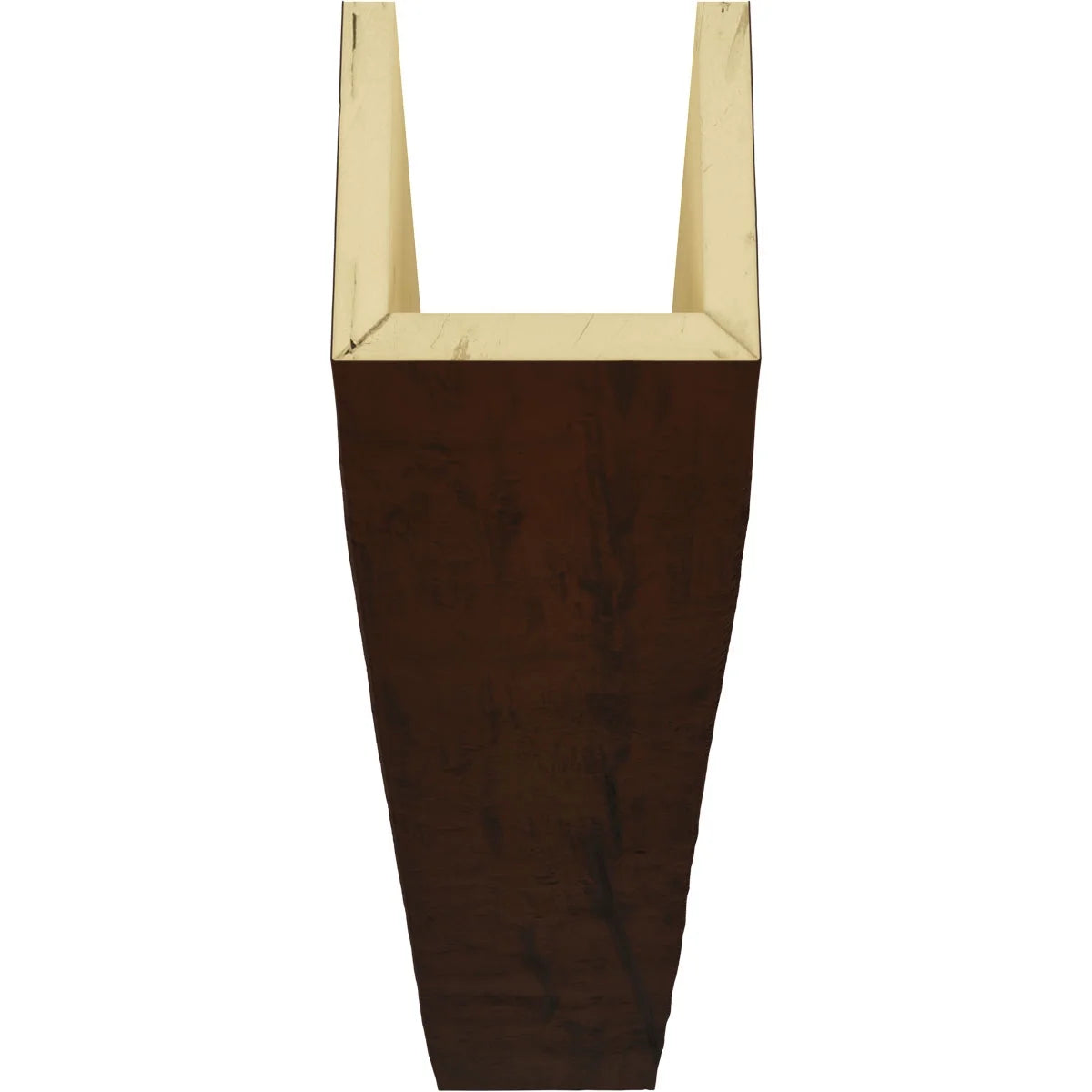 12"W x 10"H x 16'L Faux Wood Ceiling Beam F75900