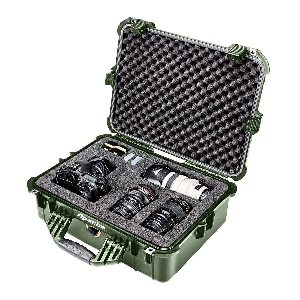 Weatherproof Protective Case, X-Large, Green Y6815