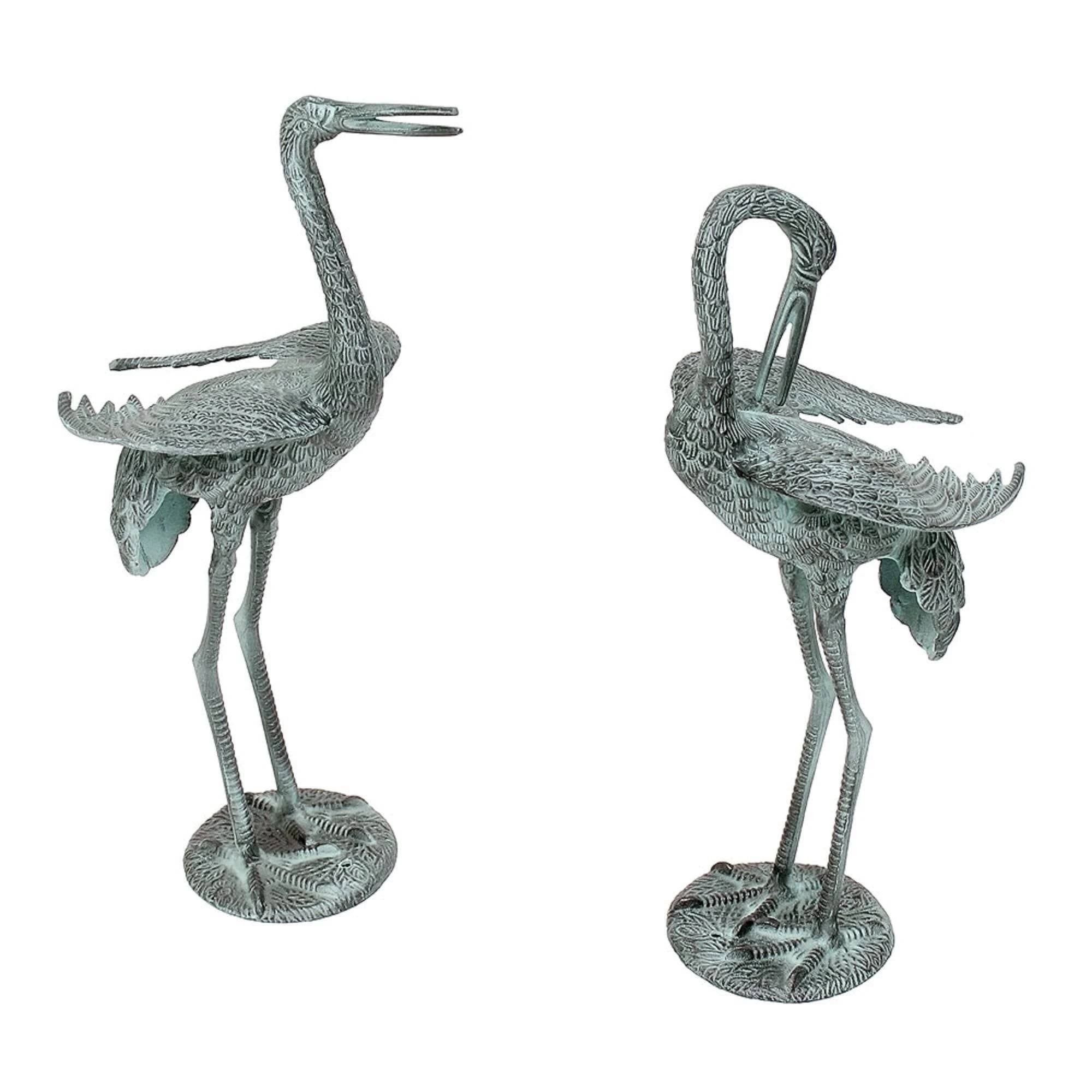 Preening Crane Y25642
