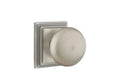 Pewter Passage Set with Knob and Rosette L78731