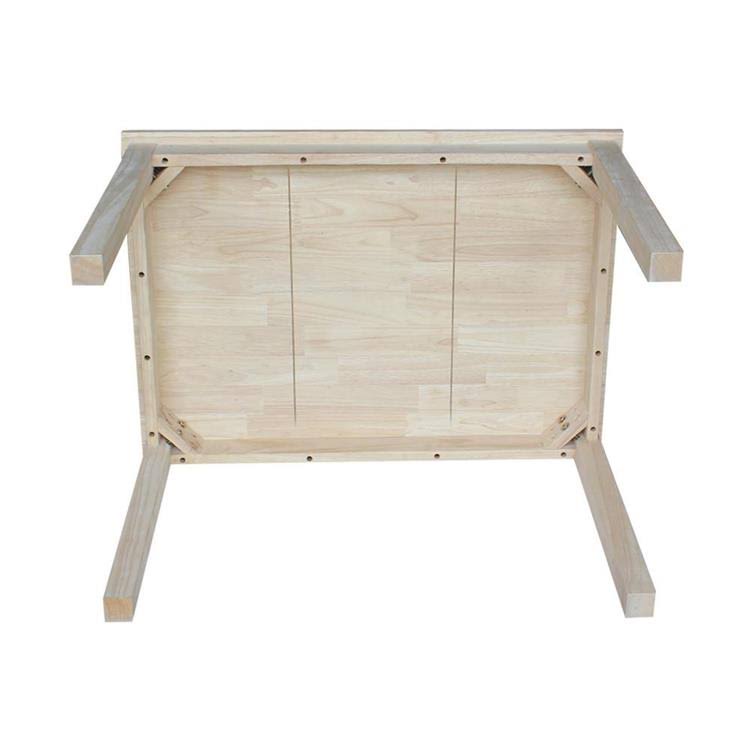 Unfinished Table with 2 Juvenile Chairs N959
