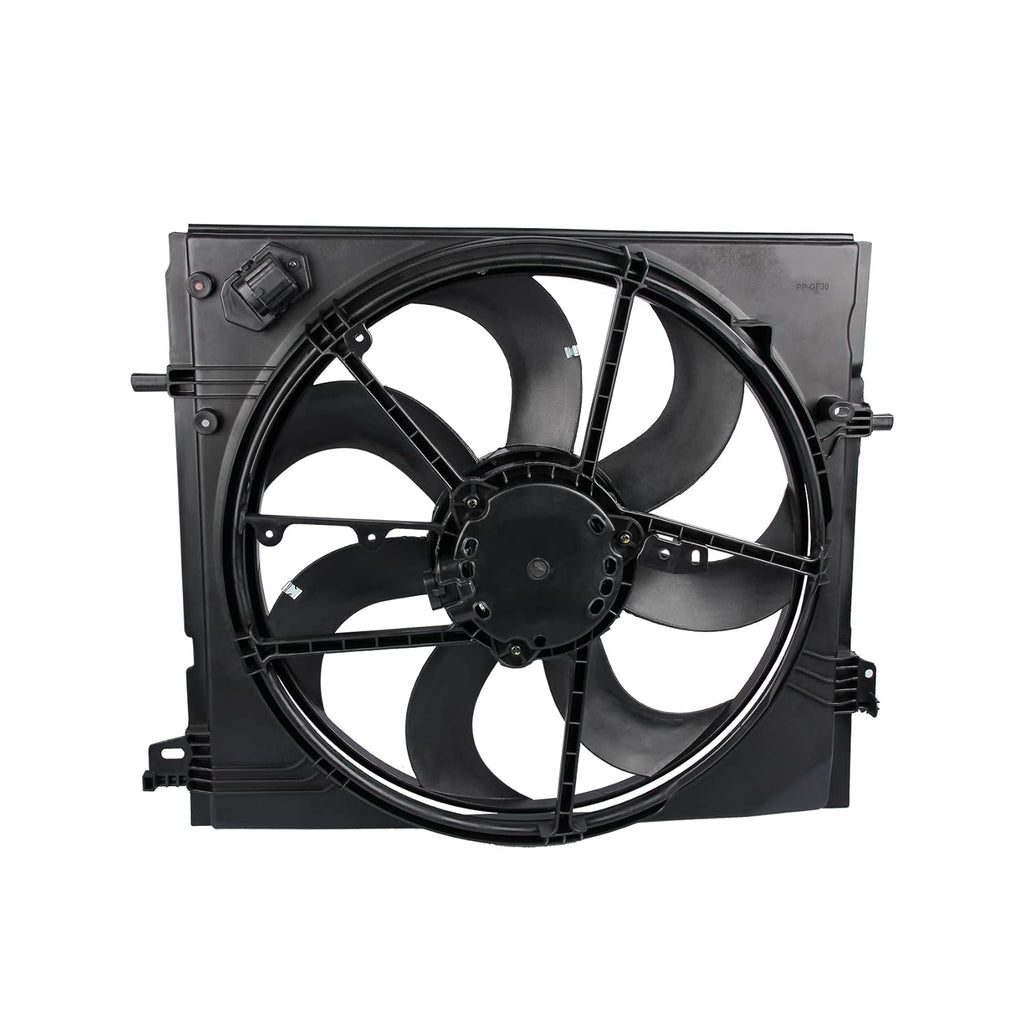 Radiator Cooling Fan Assembly for 2017 2018 2019 Nissan Rogue Sport 2.0L Q4699