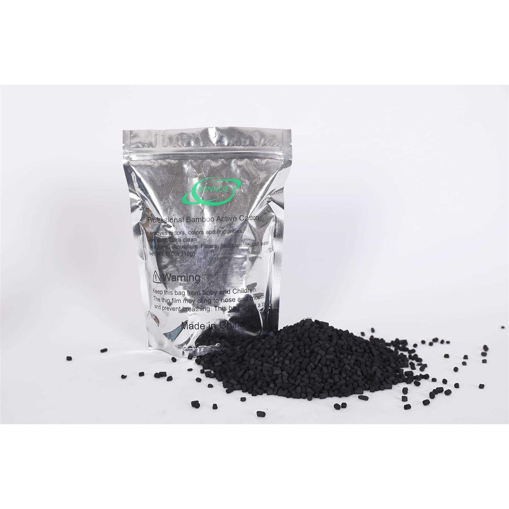 Activated Carbon Aquarium Bamboo Charcoal Pellets Filter Media with mesh Bag A1806