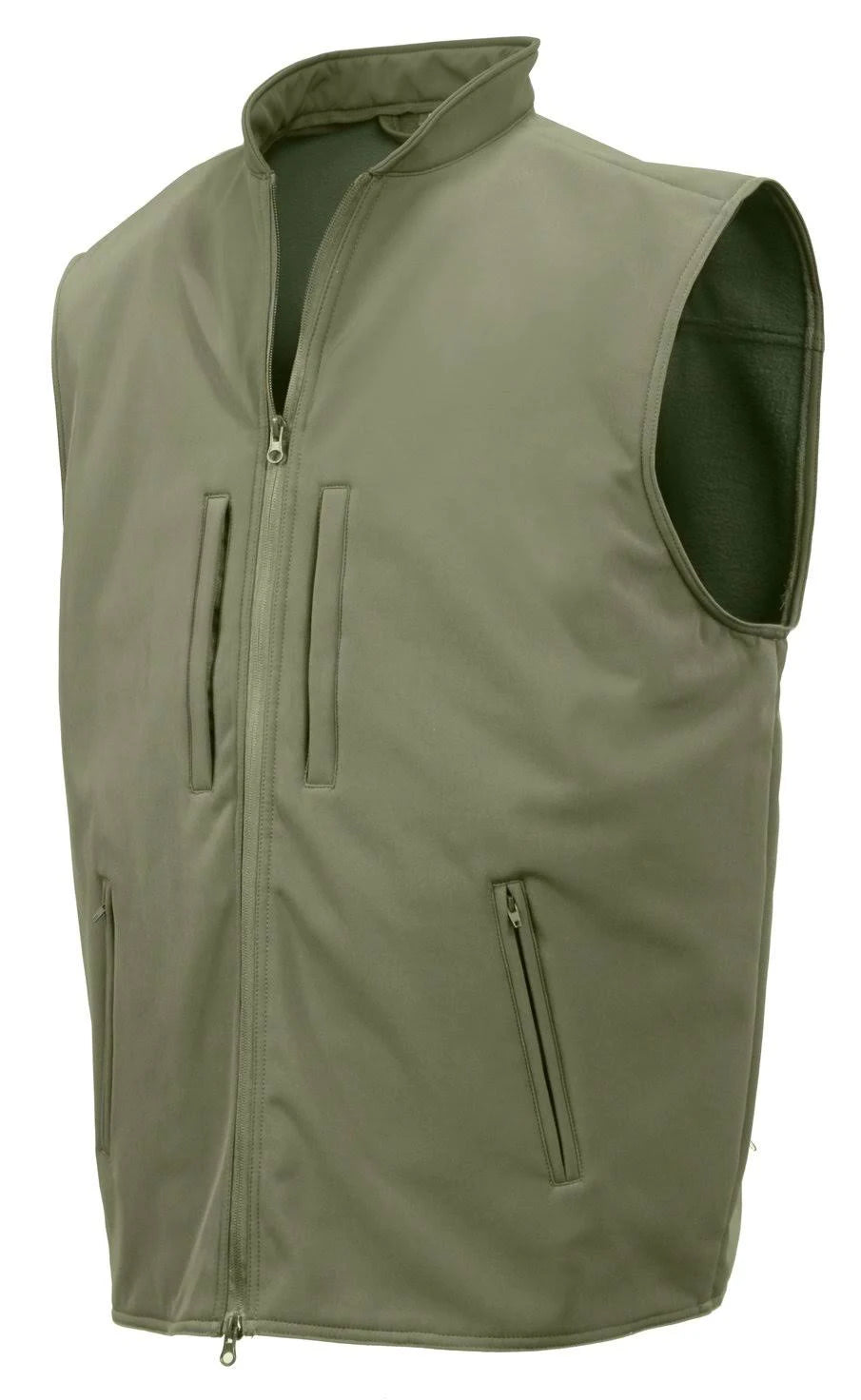 Olive Drab Concealed Carry Soft Shell Vest K4730