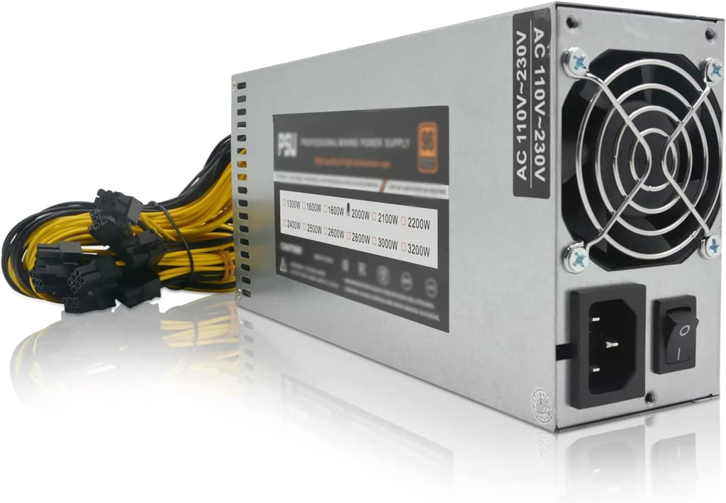 2000W 2U Single Channel Power Supply for 8 GPU P875544