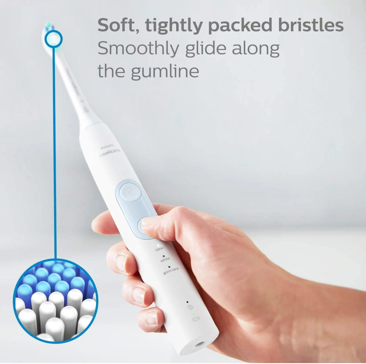 White 8 Pack Toothbrush Head S880