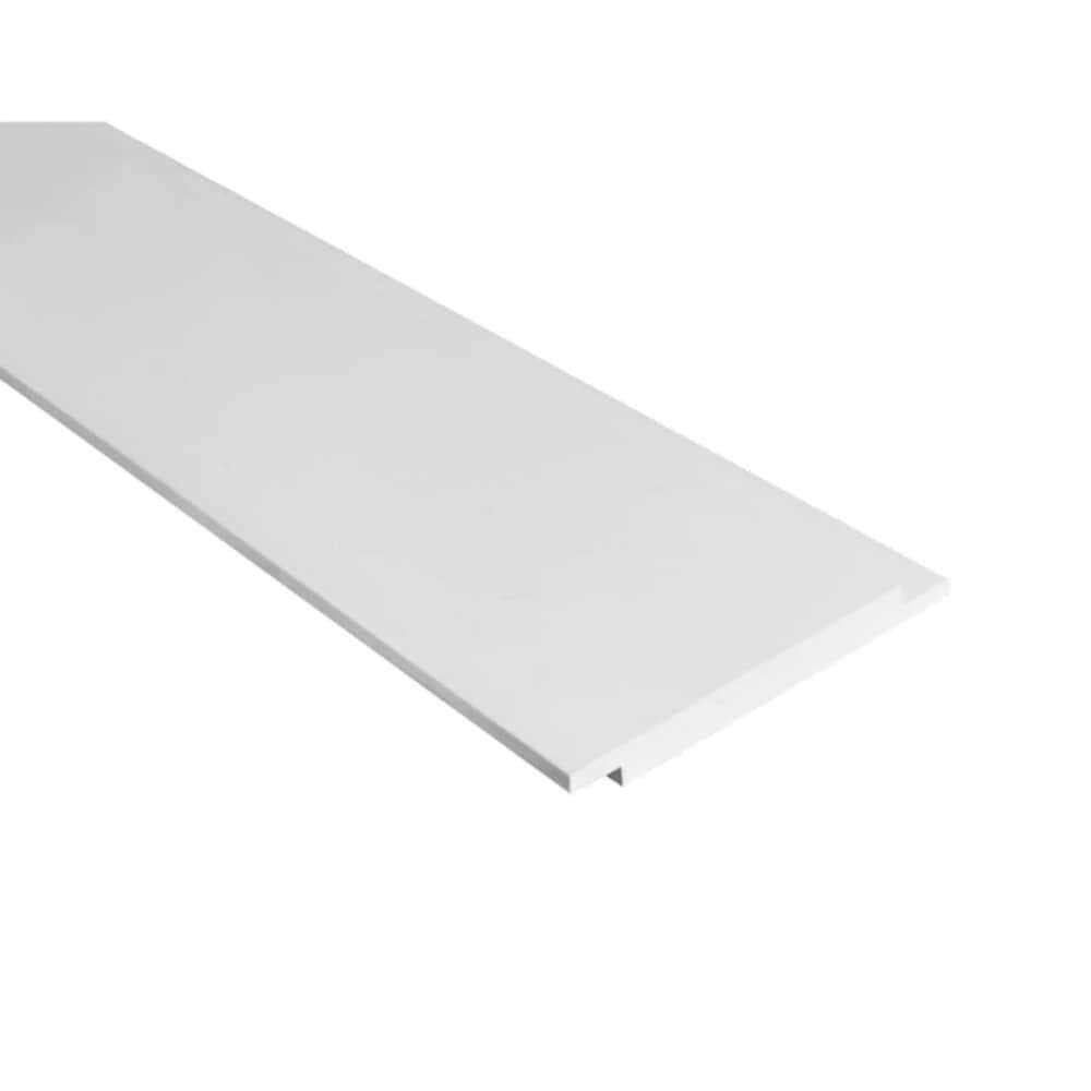7-in x 12-ft Primed White Pine Shiplap Wall Plank E68811