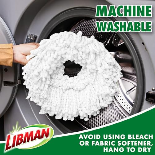 Spin Mop System with Bucket and Wringer, 2 Mop Heads G19239