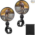 2 Pieces Bike Rearview Mirror for Mountain Road Bike B138924