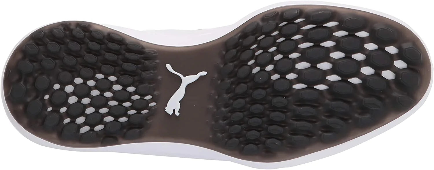 Puma Black Silver White Golf Shoe E59903