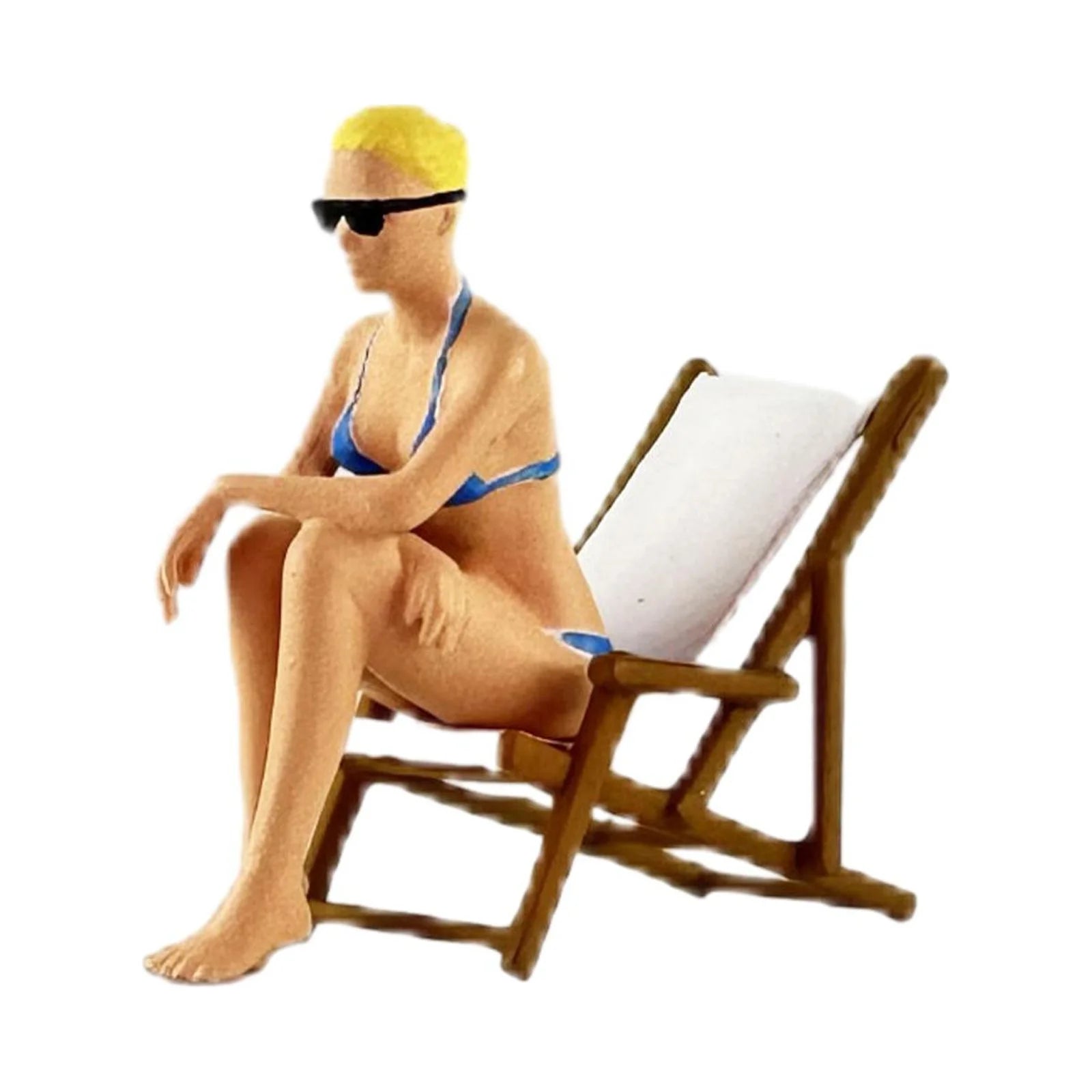 1/64 Resin Hand Painted Lounge Chair Model Z4189