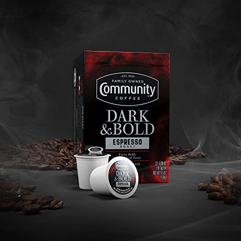 Dark & Bold Espresso Roast Coffee Pods, 72 Count P58386