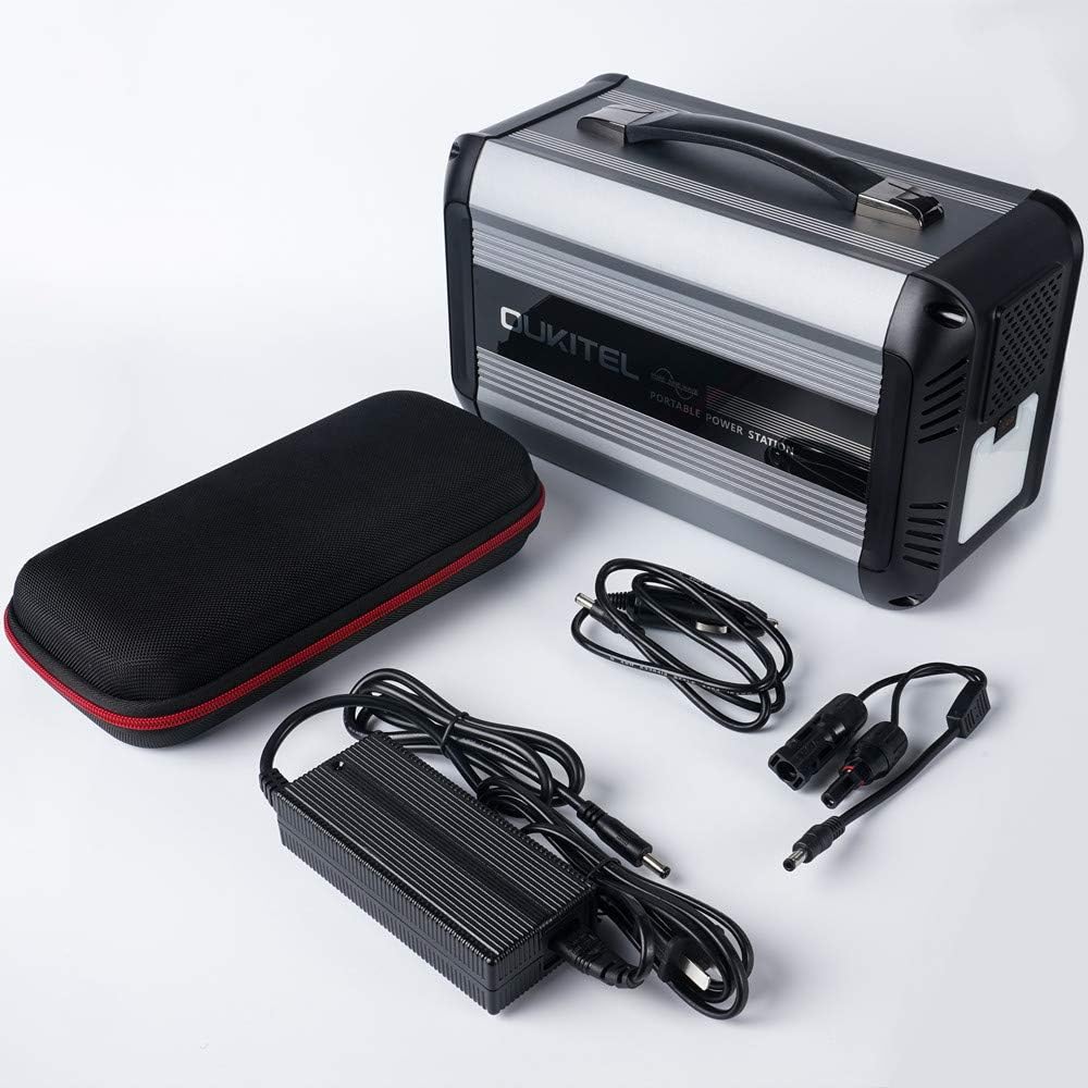 192000mAh 614.4Wh LiFePO4 110V 500W Portable Power Station with AC Outlet L40894