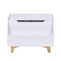 White Kids Toy Box with Storage and Bookcase U224623