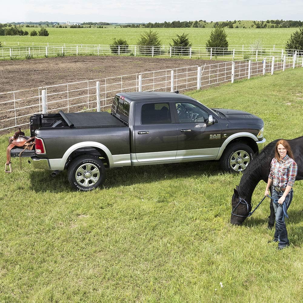Soft Roll Up Truck Bed Tonneau Cover G588