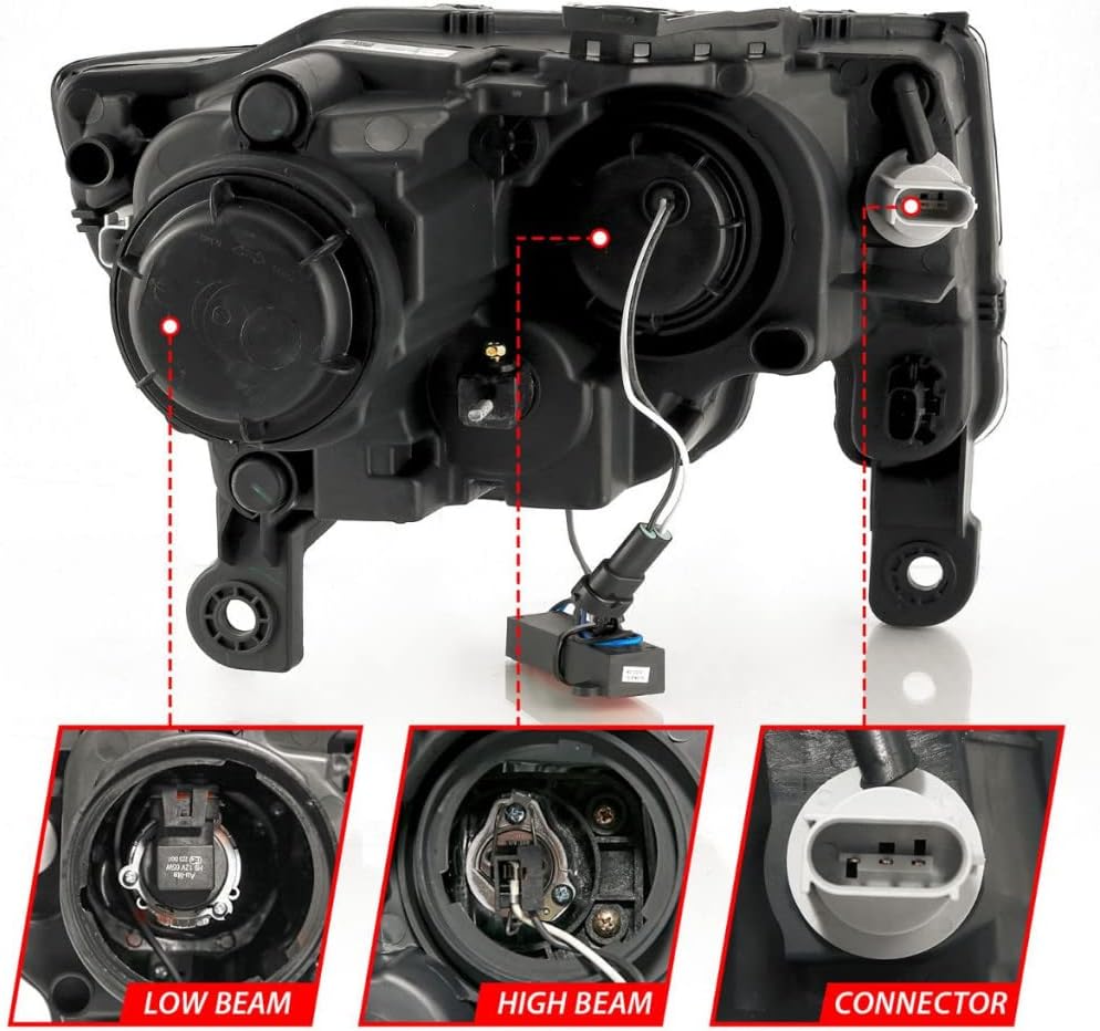 Projector Headlights with Plank Style Switchback G323379