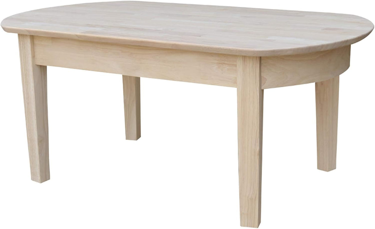 Oval Coffee Table, Unfinished H374419